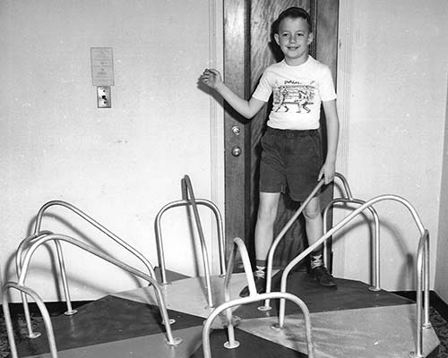 photo of young paul on junior whirl