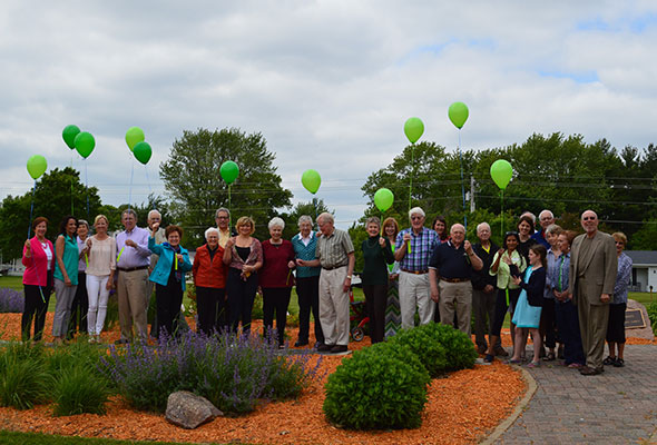 Pie Day celebration for Tom Marshall