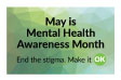 mental health awareness month